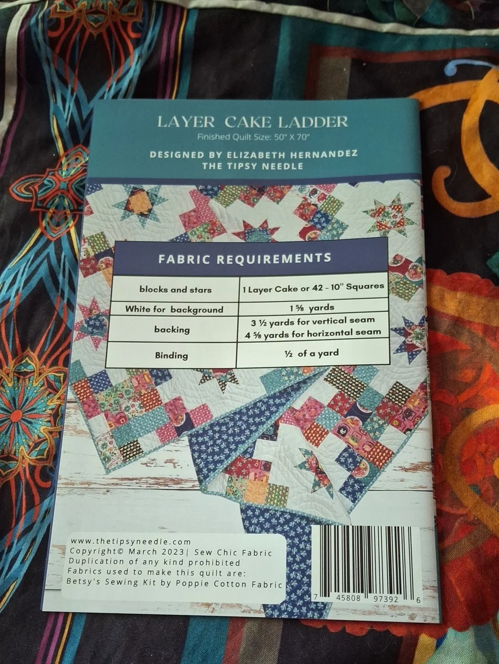 'Little Bird Song' Quilt Pattern - Multicolor